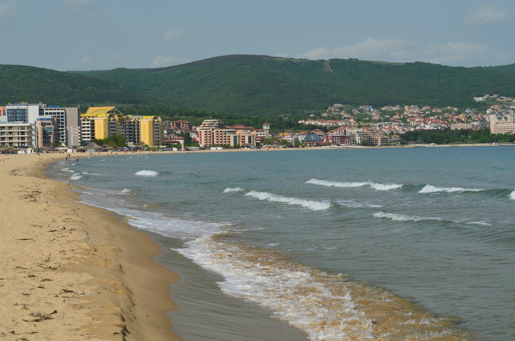 Villa On The Black Sea Pantai Sunny Bagian luar foto